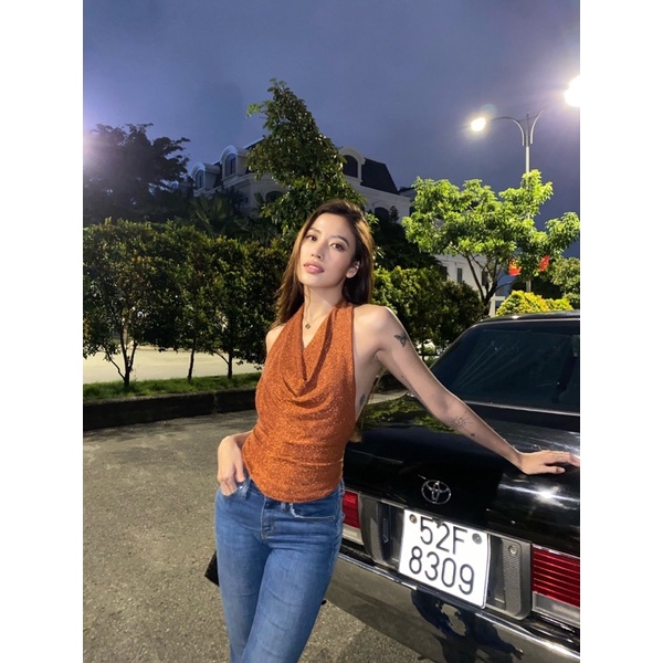 Áo SEXY BACK TOP - Áo hở lưng - Áo đi tiệc - Thiết kế mới