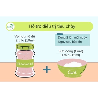 [Apotheke] Bột vỏ cây mã đề hữu cơ (115g)