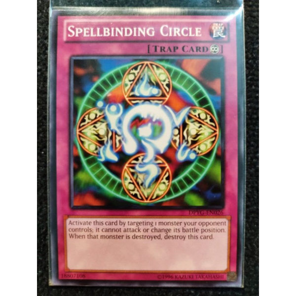 [FREESHIP] thẻ bài yugioh SPELLBINDING CIRCLE