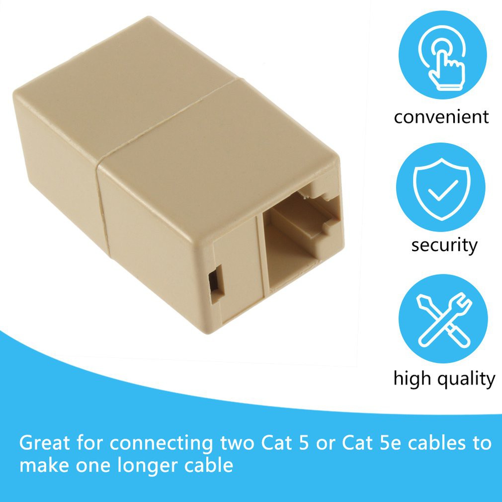 Đầu nối mạng LAN RJ45 CAT 5 5E Ethernet tiện dụng