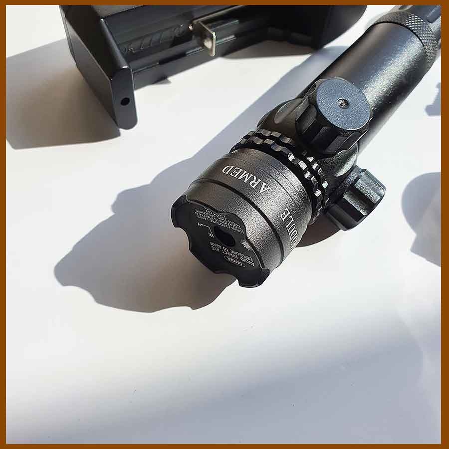 Đèn Laze Núm Vặn Tia Đỏ Trọn Bộ Cao Cấp