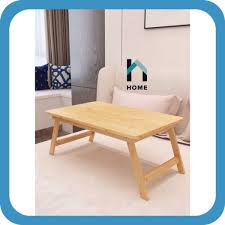 Bàn Học Gấp Gọn Gỗ Cao Su Thông Minh Cho Học Sinh Ngồi Bệt Mini Xếp Gọn Dùng Để Làm Việc , Học Tập