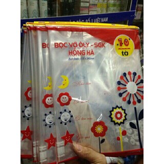  Bọc vở ô ly - SGK HH Cấp 1 KT: 17x24cm [GIÁ BUÔN]