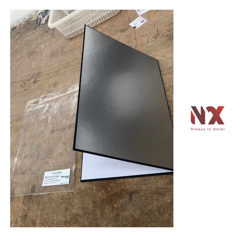 Tấm hắt sáng để bàn đạo cụ hỗ trợ chụp sản phẩm kích thước A3, hắt sáng A4