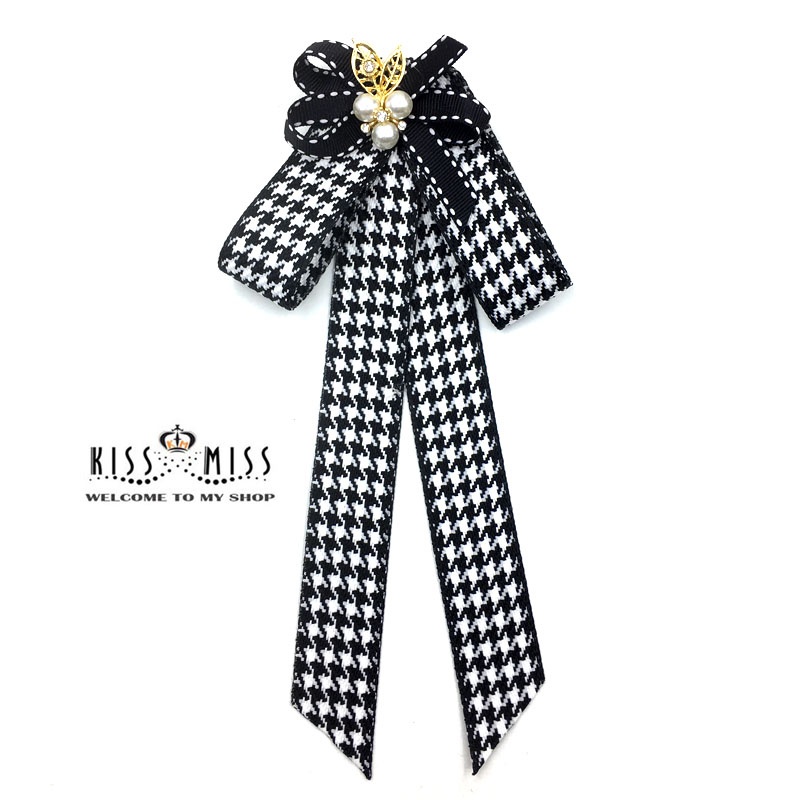 Nơ cài áo Xinh Xắn Tạo Style Điểm Nhấn Cho Mọi Trang Phục  [HANN- Hoa cài áo, pk thời trang]