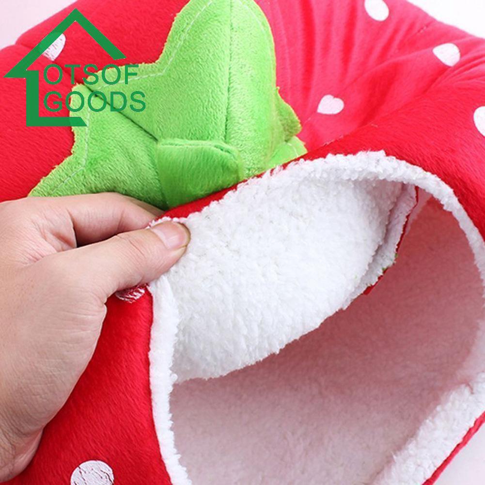 Nhà ngủ chất liệu mềm mại ấm áp kiểu dáng dễ thương dành cho thú cưng