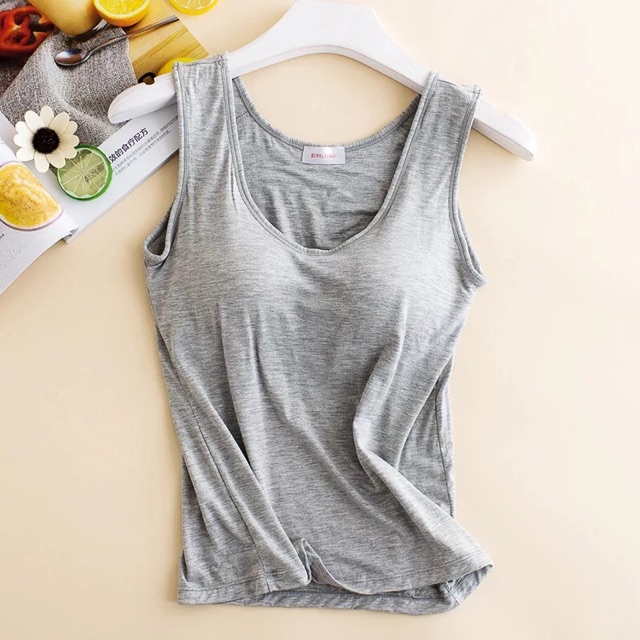 Áo Sát Nách Cotton Đệm Ngực Liền CT102 | BigBuy360 - bigbuy360.vn