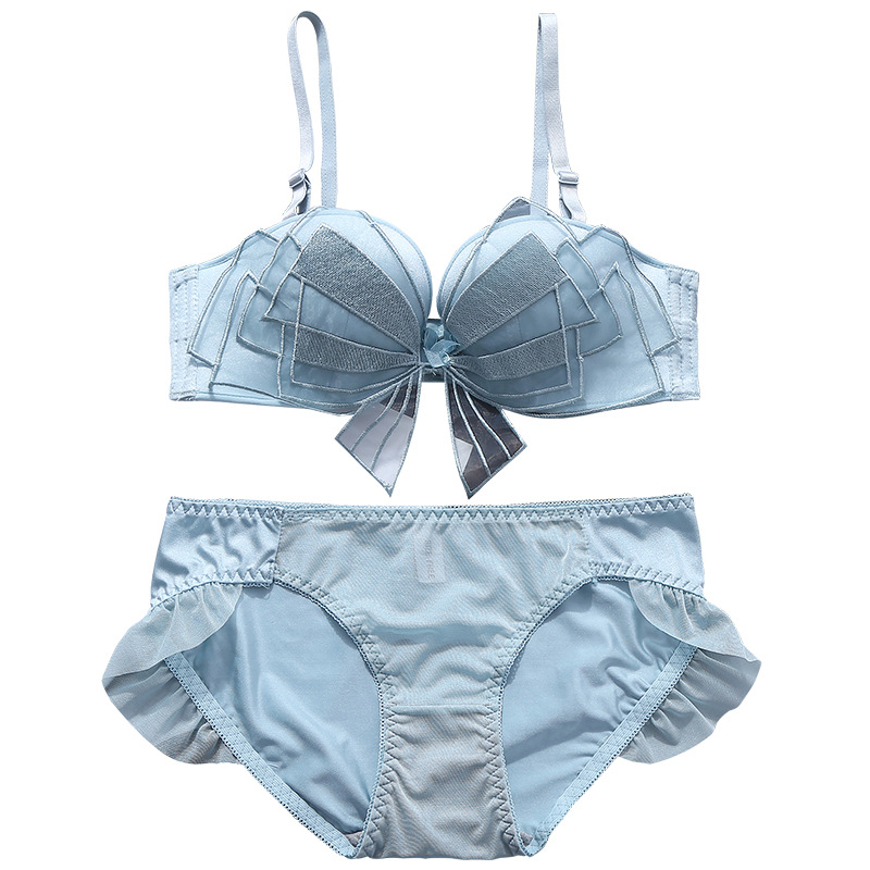 Bộ đồ lót nâng ngực không gọng điều chỉnh được thêu họa tiết gợi cảm (có bán lẻ áo ngực)