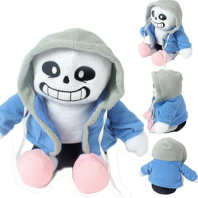 Thú nhồi bông Undertale Sans đáng yêu kích thước 22 cm dành cho bé