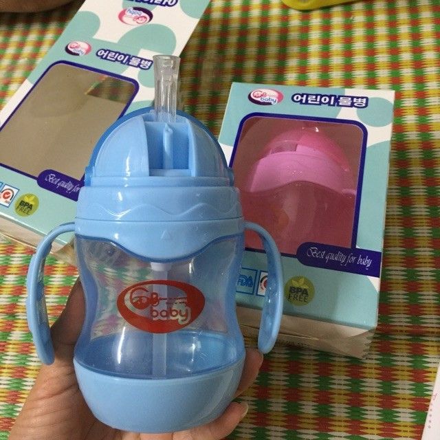 bình uống nước chống sặc GP BABY cho bé [CHÍNH HÃNG]