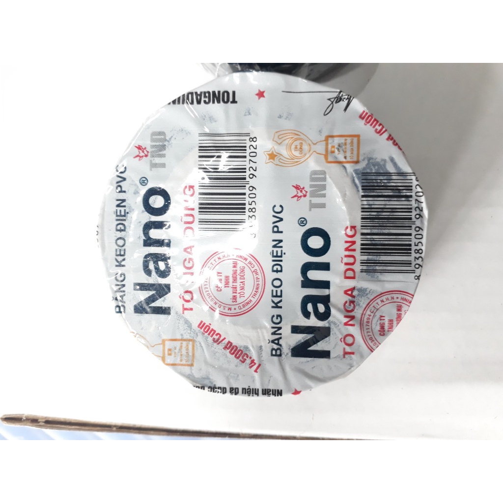 Băng keo điện Nano Tô Nga Dũng chính hãng chất lượng cao
