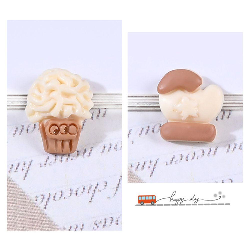 Phụ Kiện Trang Trí Móng Tay 3D Mini Hình Kẹo / Gấu / Nơ Dễ Thương