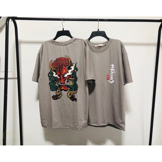 Áo Thun Nam Nữ Mặt Ngầu, Áo Thun Tay Lỡ Form Rộng Chất Cotton (Có BigSize)