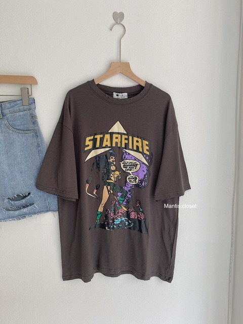 Set quần sóc áo phông starfire CÓ SẴN
