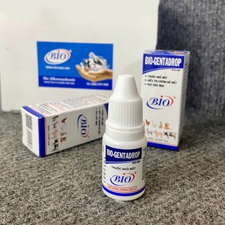 Dung dịch nhỏ mắt cho chó mèo Bio - Genta Drop Trị Chứng Mắt Đỏ