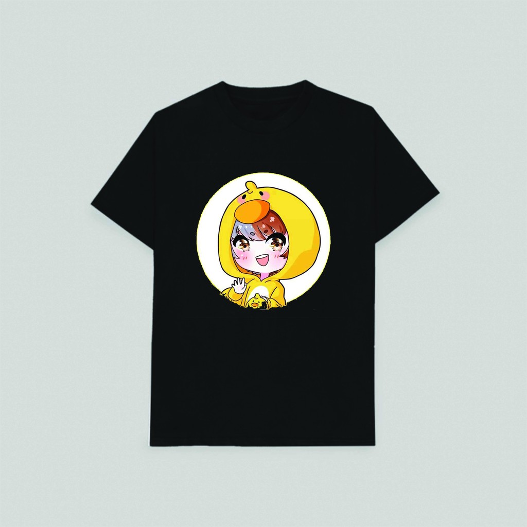 Áo thun phông đen in hình HERO TEAM Simmy Phong cận Siro Mr Vịt Sammy Đào Timmy Kairon Timy Kamui chibi anime