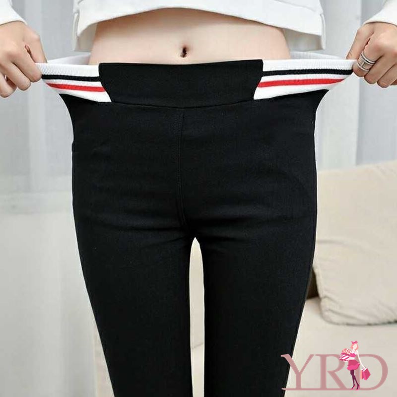 Quần dài dáng ôm lưng cao thời trang năng động cho nữ | BigBuy360 - bigbuy360.vn