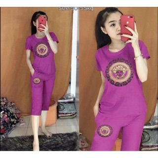 Đồ bộ lửng mặc nhà nữ chất thun cotton
