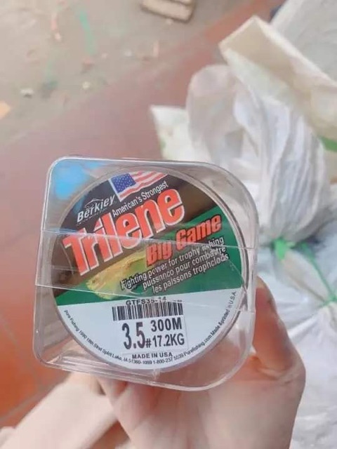 cước câu cá trilene cước cá mập 300m