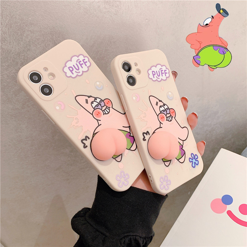 Ốp điện thoại Suntaiho silicon dẻo họa tiết vui nhộn cho iPhone 11 Pro Max 12 mini Pro max 7 8 Plus X XS XR XS MAX | BigBuy360 - bigbuy360.vn