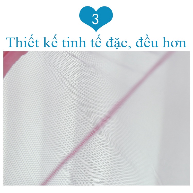 Màn chụp gấp gọn chống muỗi chất lượng cao, Màn chụp gấp gọn tiện lợi cho gia đình