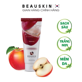 Sữa Rửa Mặt Dịu Nhẹ BEAUSKIN Apple Pure Cleansing Foam 150ml Tạo Bọt, Làm Sạch Sâu- BCFC0200110