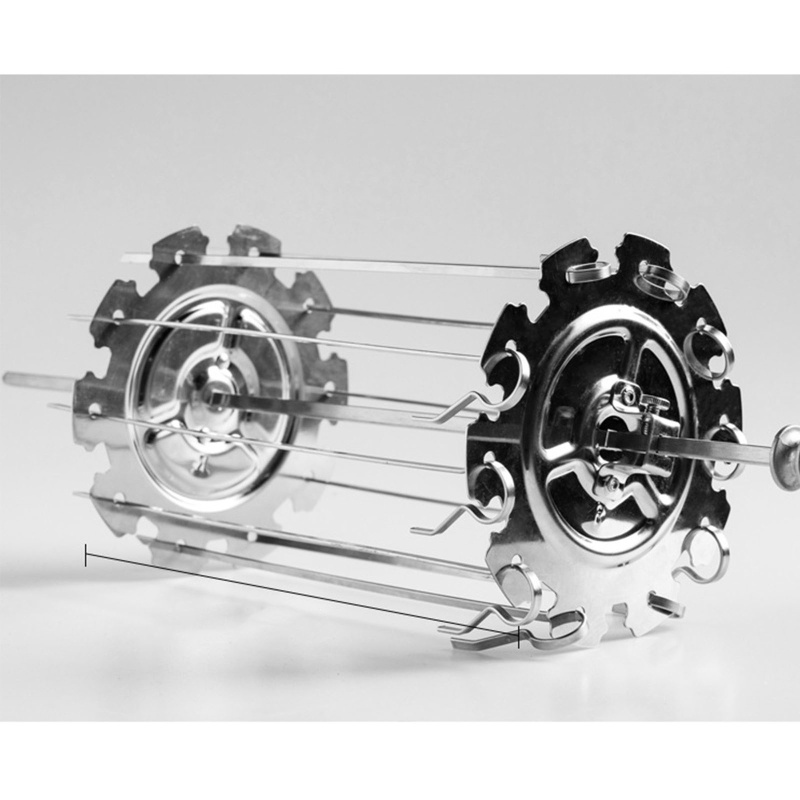 Xiên Nướng BBQ Dạng Xoay Tiện Dụng Chất Lượng Cao