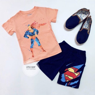 Bộ bé trai GAP siêu nhân, người nhện, marvel