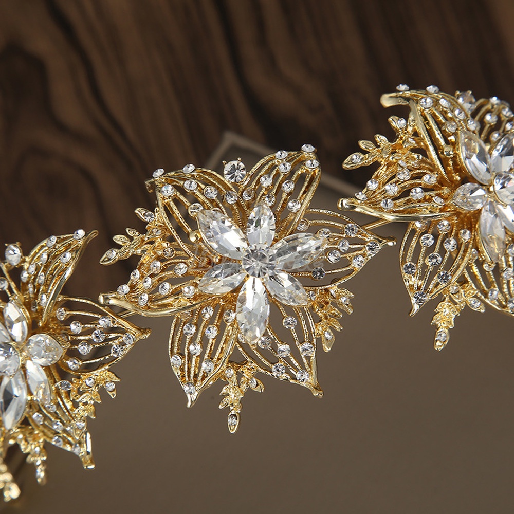 Vương Miện Đính Đá Thời Trang Dành Cho Cô Dâu