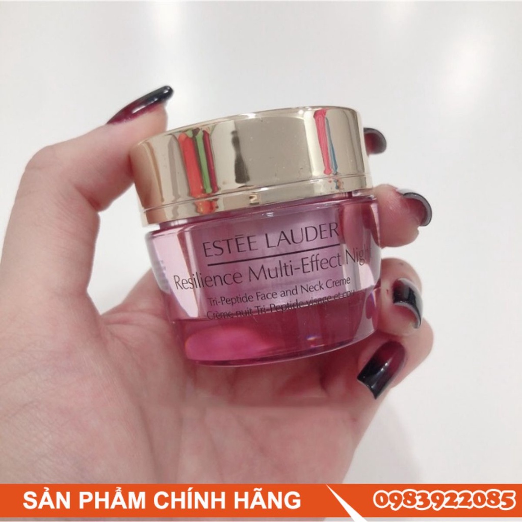 Kem dưỡng đêm nâng cơ da mặt và cổ Estee Lauder Resilience Multi-Effect Night 15ml