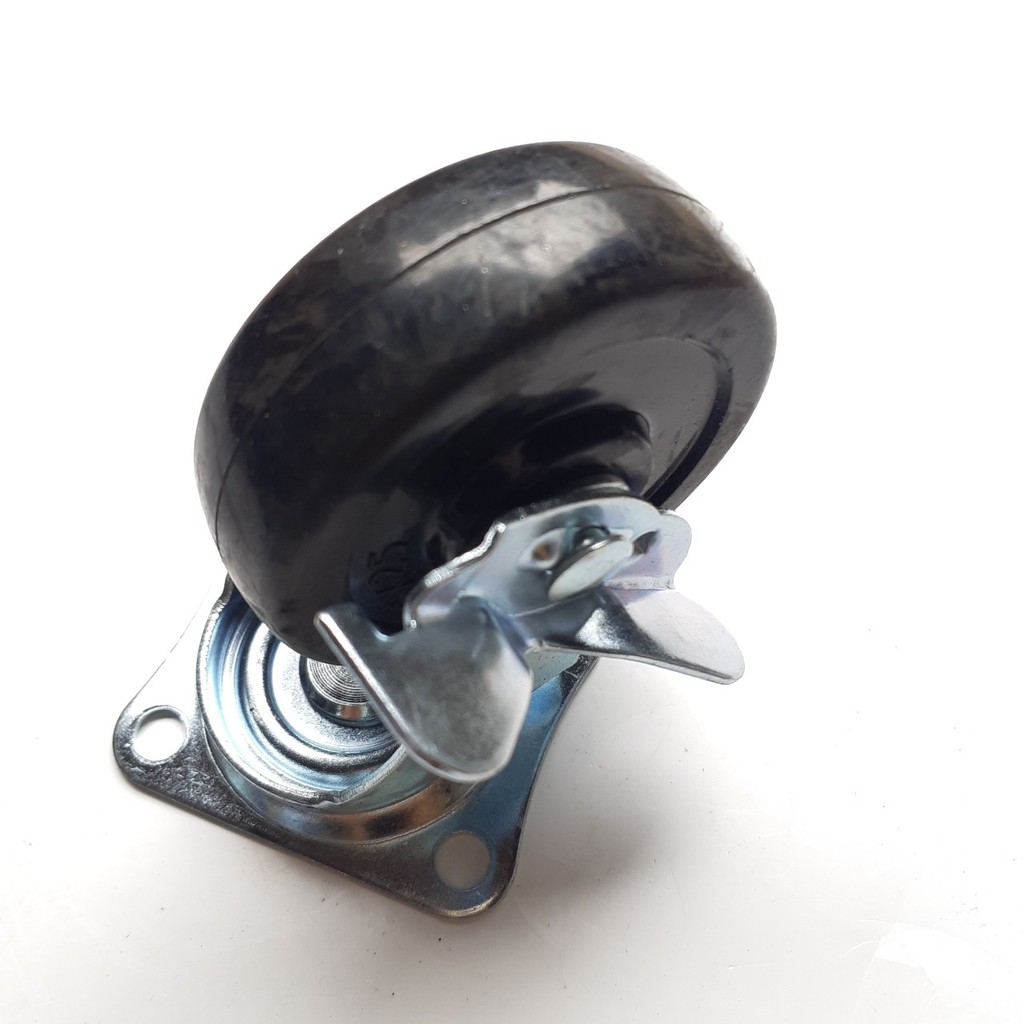 Bánh xe nhựa đen các loại 4cm 5cm 6cm 7cm - MITUHOME - Phục vụ vận chuyển hàng hóa, thay bánh xe, lắp mới