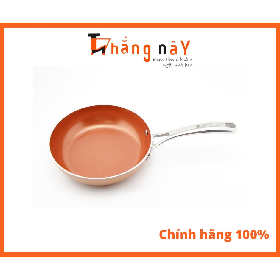 Chảo phủ sứ chống dính đáy từ 26cm Elmich EL-3712 Royal Deluxe 2353712E