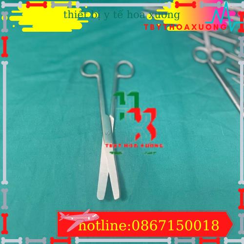 KÉO CẮT THUỐC,KÉO CONG 2 ĐẦU TÙ 20 CM- KÉO Y TẾ