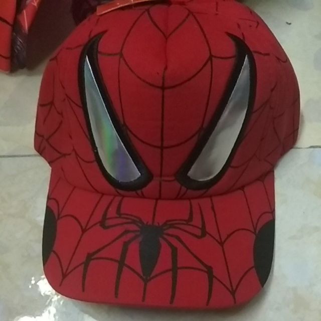 Mũ nón cho bé Mắt Nhện Spiderman In 3D Cực Hot Cho Bé Trai Cực Bền