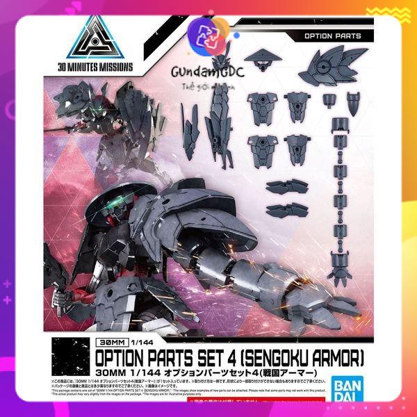 Mô hình lắp ráp 30MM 1/144 OPTION PARTS SET 4 (SENGOKU ARMOR) Bandai