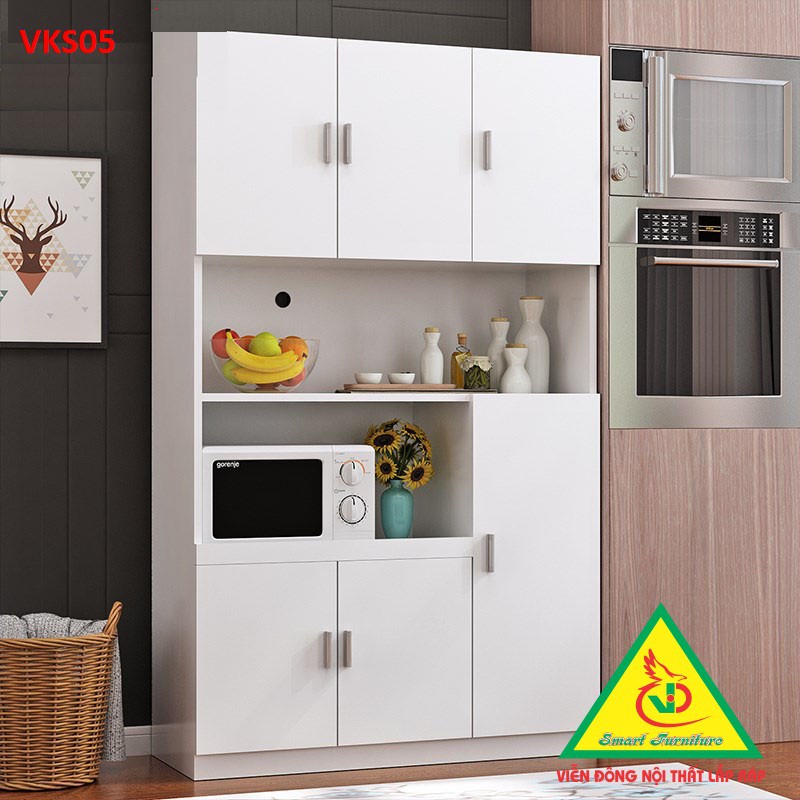 Tủ để đồ nhà bếp VKS05 - Nội thất lắp ráp Viendong Adv