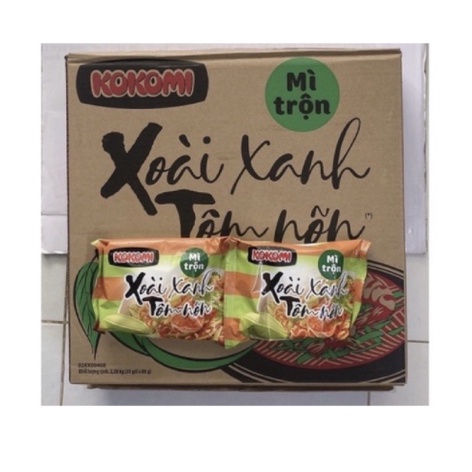 Mì trộn kokomi xoài xanh tôm nõn gói 86g | BigBuy360 - bigbuy360.vn