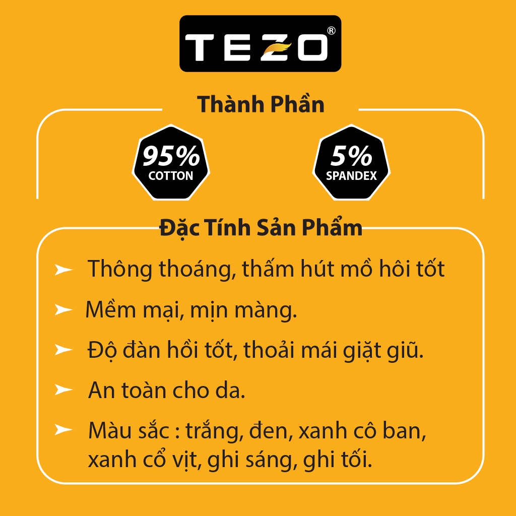 Áo thun trơn nam TEZO, chất liệu cotton cao cấp,6 màu, nam tính phù hợp với mọi lứa tuổi 2109ATOB01 | BigBuy360 - bigbuy360.vn
