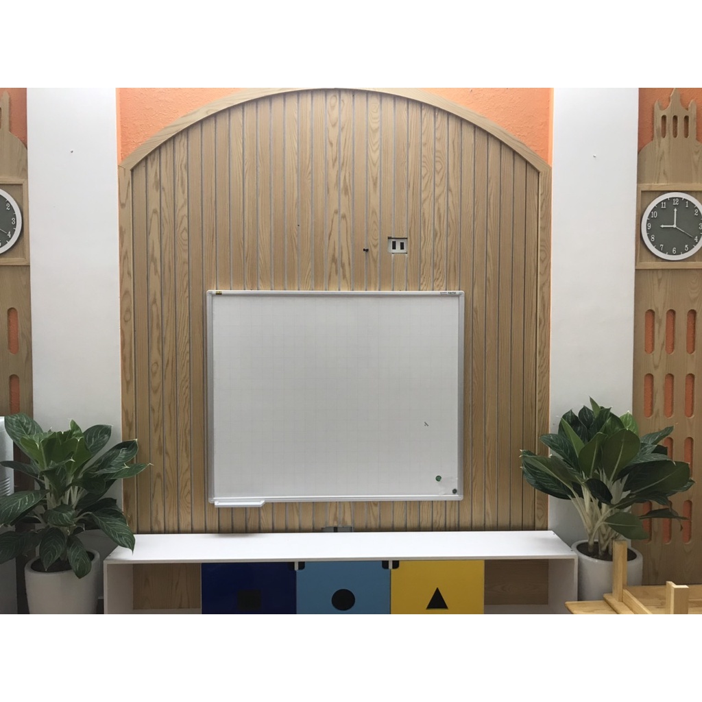 Bảng Từ Trắng Hàn Quốc Treo Tường  - Tân Hà - Tặng Kèm Phụ Kiện - Kích thước 100x120cm, 120x150cm, 120x160cm, 120x180cm