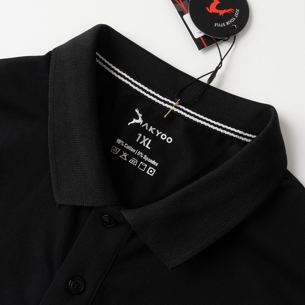 Áo thun POLO Nam Bigsize 80-140kg AKYOO - PL150322