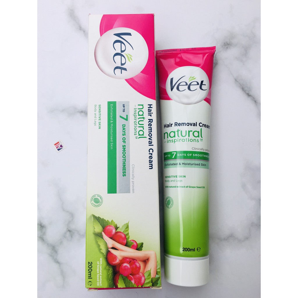 [TOP 1 SHOPEE] Kem tẩy lông chân, body chiết xuất lô hội Veet Hair Removal Cream Legs & Body (Bill Anh)