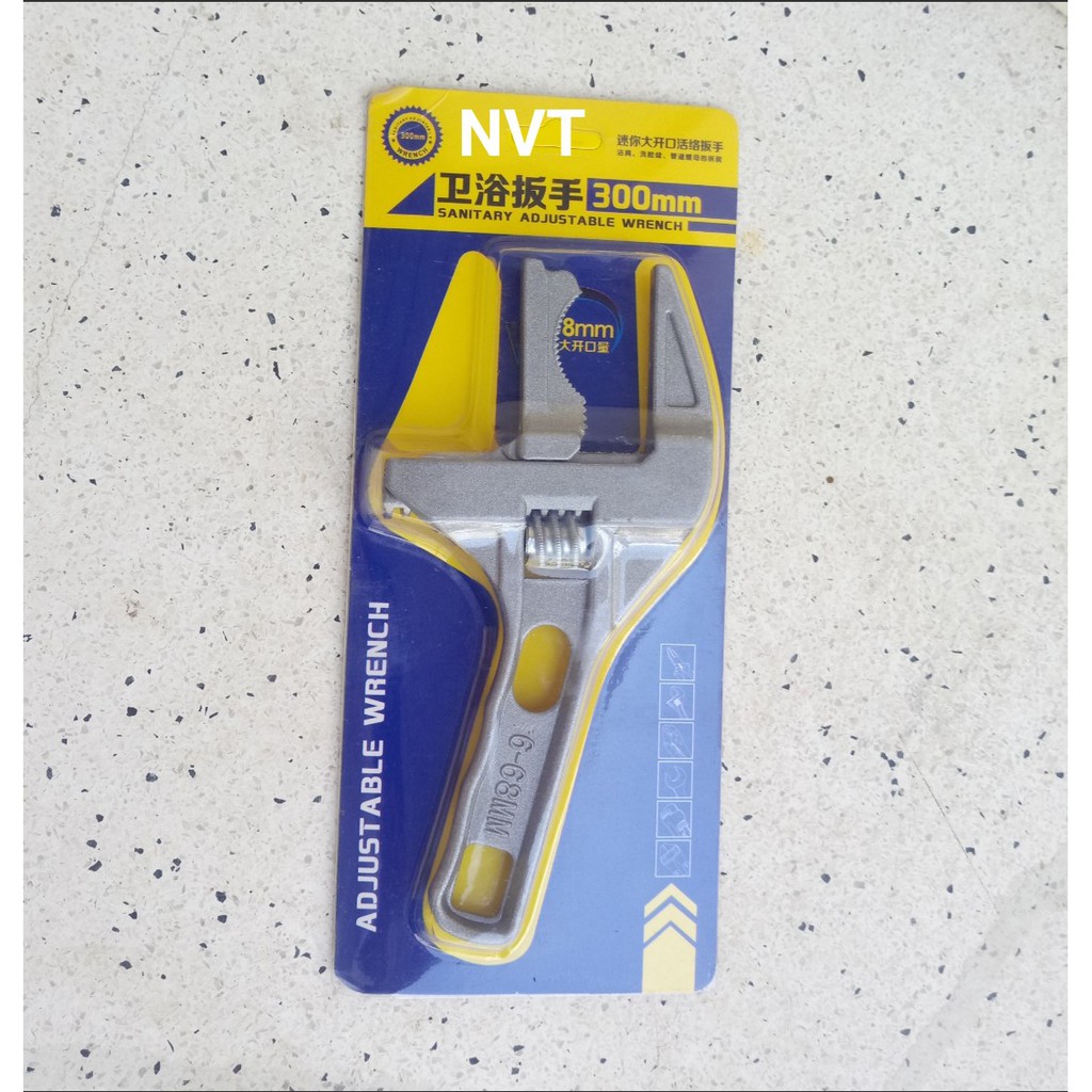 Mỏ Lết Sửa Chữa Nước Đa Năng Gia Đình Có Độ Mở 6-68mm