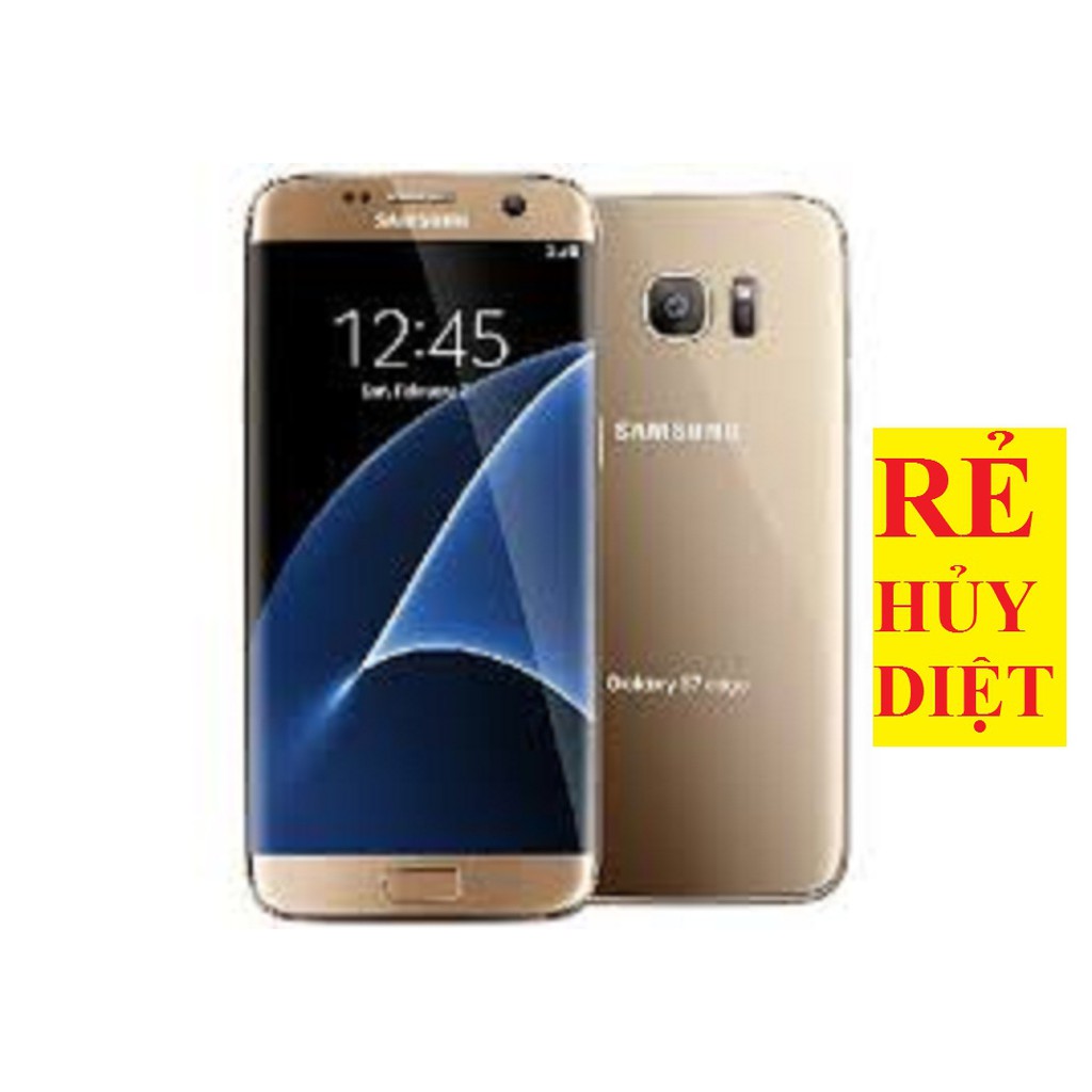 điện thoại Samsung Galaxy S7 Edge 2sim ram 4G bộ nhớ 32G mới (màu Vàng) - Camera siêu nét, màn hình tràn viền siêu đẹp | BigBuy360 - bigbuy360.vn
