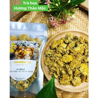Trà Hoàng Cúc (Hoa Cúc khô sấy lạnh, Giải Độc, Thanh Nhiệt, Ngủ Ngon) - Hương Thảo Mộc