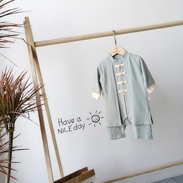 Body công tử Hán phục cổ trang/ Áo dài cách tân cổ tàu cực xinh cho bé