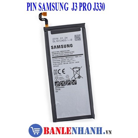 PIN SAMSUNG J3 PRO J330 [PIN NEW 100%, ZIN ]