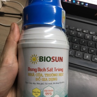 NẮP XANH: DUNG DỊCH KHỬ TRÙNG BIOSUN 500ML