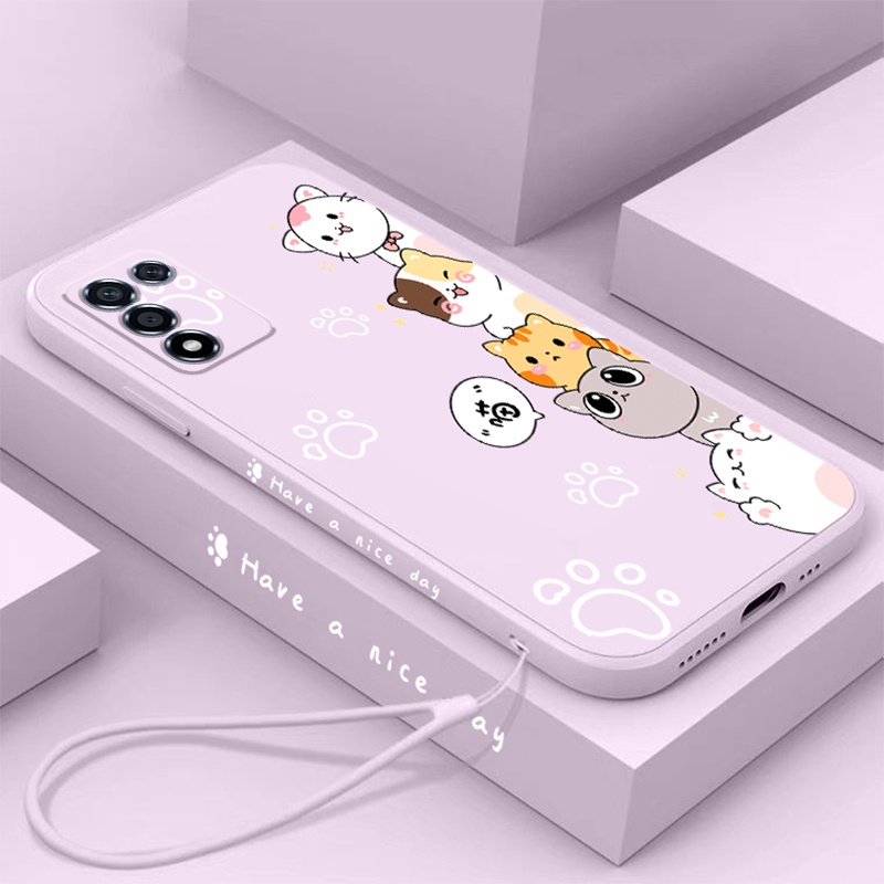 Ốp Điện Thoại TPU Họa Tiết Mèo Dễ Thương Cho Oppo RENO 6 RENO 6Pro Oppo RENO 6Pro plus Oppo RENO 6Z Oppo RENO FINDX3 x3pro FINDX5