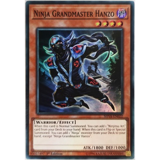 [Thẻ Yugioh] Ninja Grandmaster Hanzo |EN| Super Rare