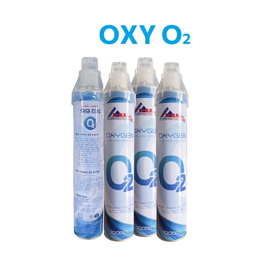 Bình thở oxy mini cầm tay tạo ra lượng khi thở tới 12 lít oxy tinh khiết